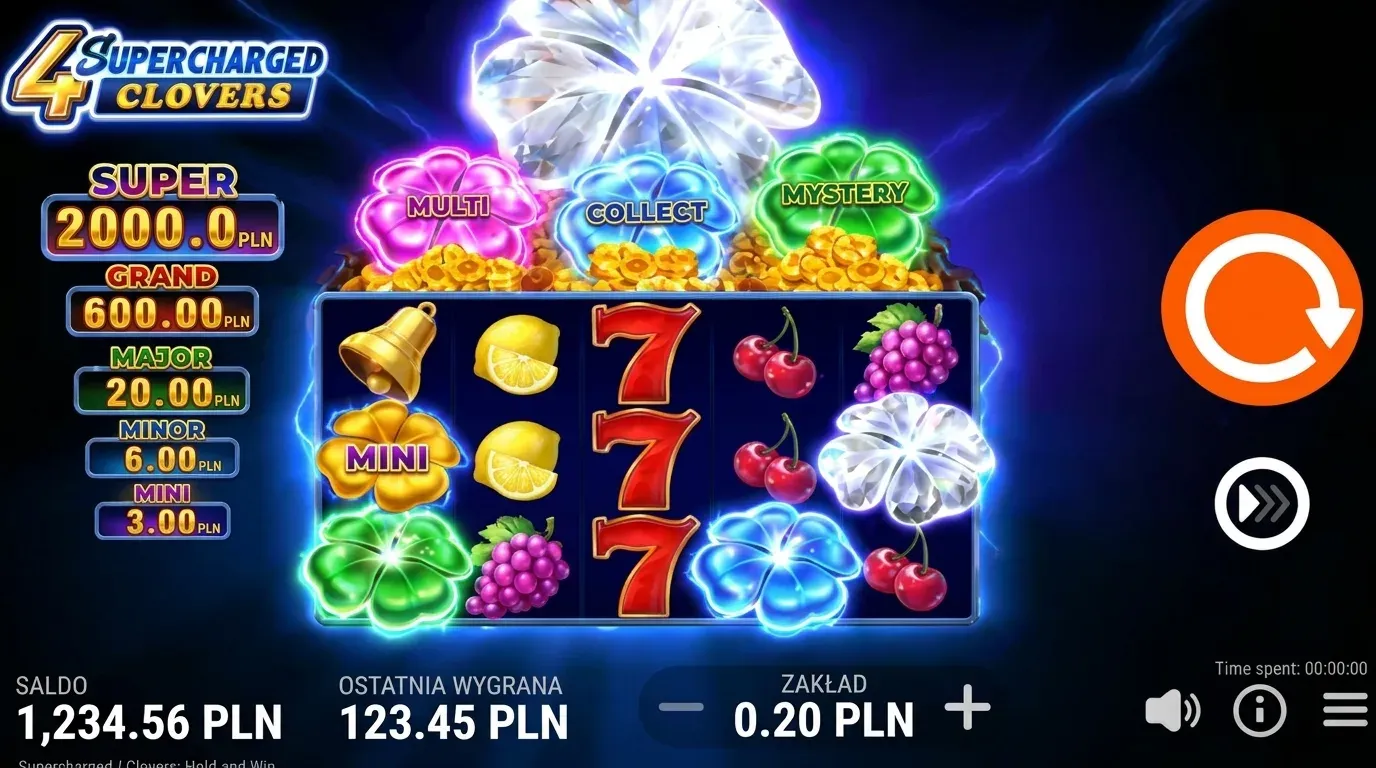 Supercharged Clovers Hold And Win pl PL play