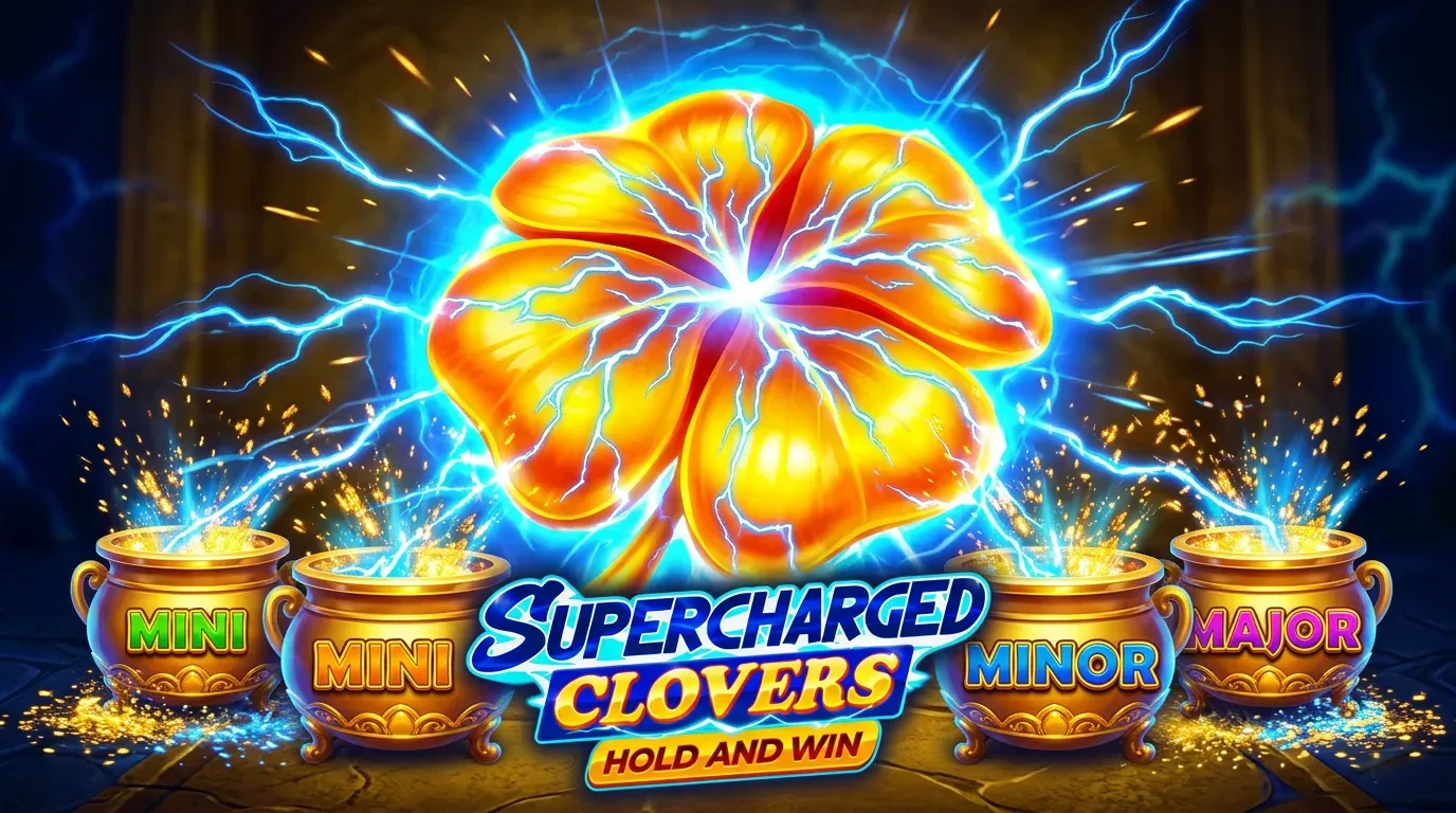 Supercharged Clovers Hold And Win sq AL thumb